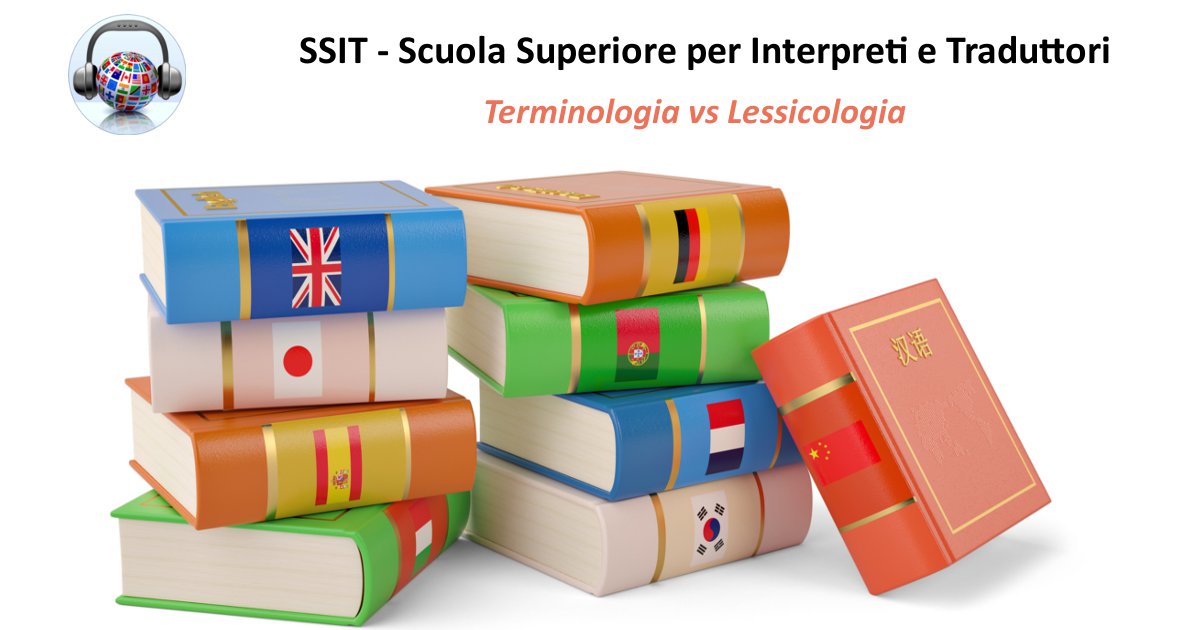 Terminologia vs lessicologia - SSIT Pescara